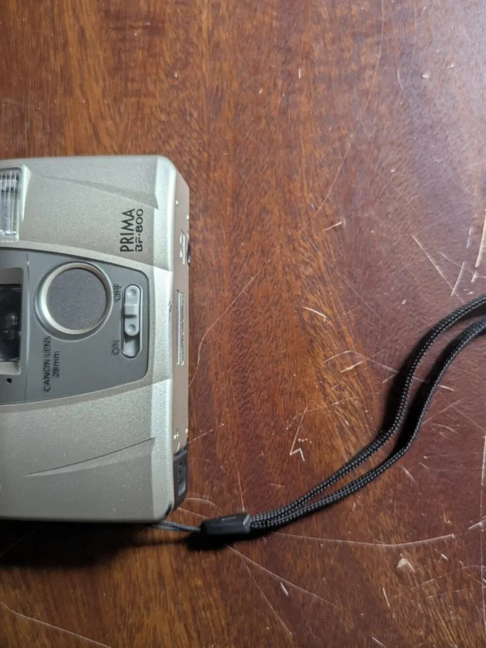 Canon Prima BF-800 35mm Film Camera + Case